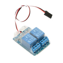 Load image into Gallery viewer, 4PCS Model Airplane PWM Relay Switch Module Maximum 10A Current Power-on Protection Function Support 5V-12V Receiver for FPV RC Drone
