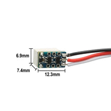 Load image into Gallery viewer, 4PCS 2A Parallel Current Electronic Relay Switch PWM Servo Signal Input Control Module Support 5V-10V Receiver for RC Model Aircraft
