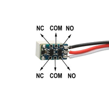 Load image into Gallery viewer, 4PCS 2A Parallel Current Electronic Relay Switch PWM Servo Signal Input Control Module Support 5V-10V Receiver for RC Model Aircraft
