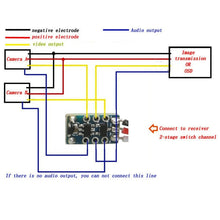 Load image into Gallery viewer, 4PCS 2A Parallel Current Electronic Relay Switch PWM Servo Signal Input Control Module Support 5V-10V Receiver for RC Model Aircraft
