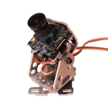 Load image into Gallery viewer, 1Set Programmable Robot Dual Axle Servo Air Unit Camera PTZ Mounting Base Head Tracker Gimbal Bracket for RC Airplane Drone Part
