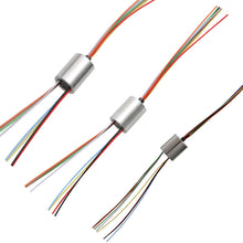 Load image into Gallery viewer, 1PCS Outer Dia 8.5mm/9.5mm/10.5mm Micro Mini Metal Conductive Slipring for RC Drone Gimbal Anchor Fish Rotary Connecting Joint Slip Ring
