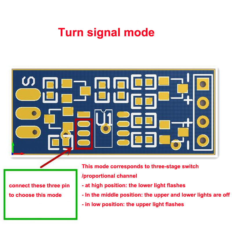 4PCS RC Drone CH2-L Mini Electronic Switch Module Model Device On-off Controller Support DC 5V-12V Receiver