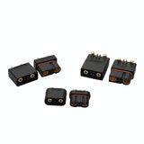 1Pair 2+2 2+4 Male Female Plug 2+4PW Horizontal Joint Power Connector Waterproof High Temperature Resistance Battery Motor Controller Connection Adapter for RC UAV Drone Model