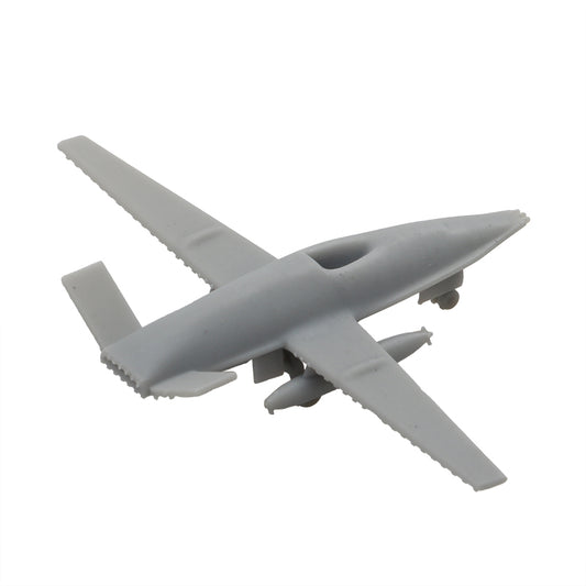 5PCS MQ-25 Shipborne Unmanned Refueling Aircraft 1/2000 700 400 350 Scale Resin Model Refueled Airplane with Landing Gear