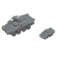 5PCS M1127 Model Reconnaissance Vehicle 1/350 1/700 Scale Length 20mm/10mm Toys Tank Crawler Resin Assembly Display Parts