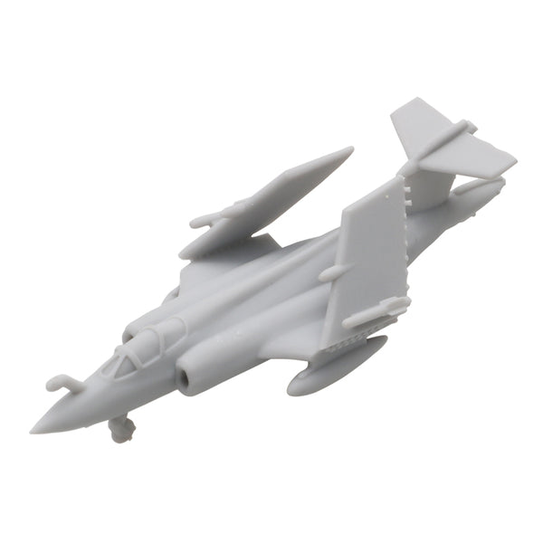 5PCS Resin Model Buccaneer Shipborne Attack Aircraft 1/2000 700 400 350 Scale DIY Toys Attacker Airplane Folding Wing Design
