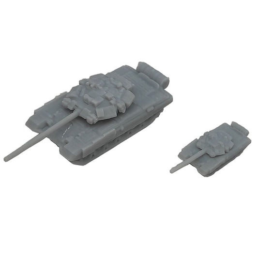 5PCS 1/350 1/700 Scale T90A Model Tank Resin Assembly Main Battle Tank Combat Vehicle Length 29.5mm/14.7mm DIY Toys Display