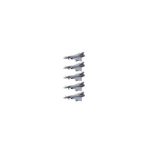 Load image into Gallery viewer, 5PCS French Mirage 2000 Fighter Jet Plane with Landing Gear Opening Wing 1/2000 700 400 350 Scale Resin Model Fighting Airplane
