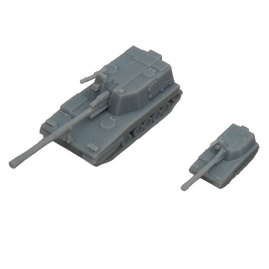 5PCS 1/350 1/700 Scale PLZ-45 Model Self-propelled Howitzer Resin Assembly Model Military Tank Toys for DIY Hobby Collection Parts