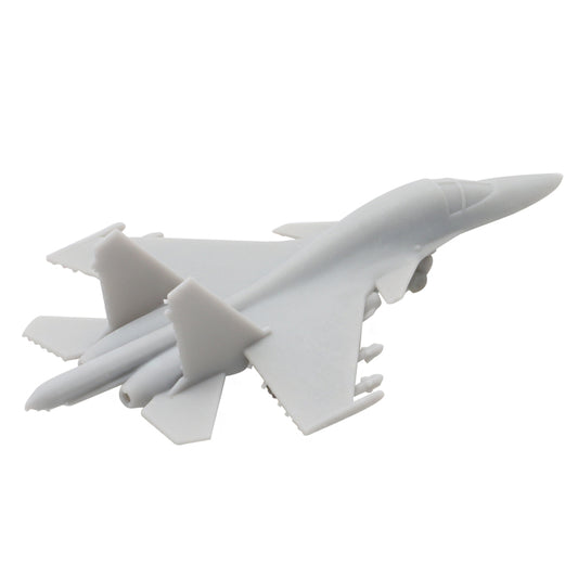 5PCS Su-34 Duckbill Fighter 1/2000 1/700 1/400 1/350 Length 9/33.2/58.1/66.4mm Scale Model Fighting Aircraft Battle-plane with Landing Gear