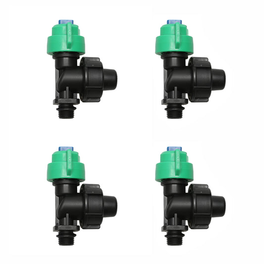 4PCS Agricultural Plant Protection UAV Sprinkler Head High Pressure Atomization Half-threaded Anti-drip Spray Machine Nozzle