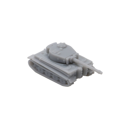 10PCS Tiger Type World War II Tanks Model 1/2000 700 400 350 Scale Resin Toys Crawler Vehicles Length 3mm/12mm/21mm/24mm