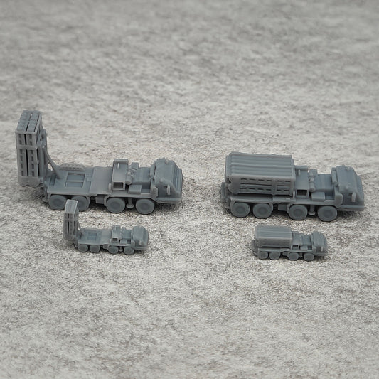 5PCS Resin Model S350 Air Defense Missile Launch/Transportation Status 1/350 1/700 Scale Toys Armored Tanks Vehicle