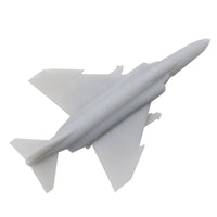 5PCS F-4E 1/2000 1/700 1/400 1/350 Scale Carrier Aircraft Resin Model Shipboard Airplane with Landing Gear Length 8/26.3/52.6mm