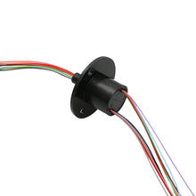 Load image into Gallery viewer, 1PCS Highspeed Ball Gimbal Conductive Slipring Outer Dia 22mm 12CH 2A Collector Ring 360 degree Rotation Connector Joint
