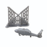 5Sets 1/2000 700 400 350 Scale Russian Ka-60 Helicopter Model 3D Print Resin Toys Airplane for DIY Hobby Collection Parts