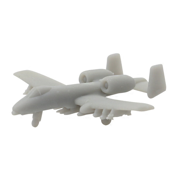5PCS A-10 Thunderbolt II Attack Aircraft 1/2000 1/700 1/400 1/350 Scale Model Resin Attacker Airplane with Landing Gear for DIY Hobbys