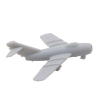 5PCS Resin Model Mig-15 Fighter Aeroplane 1/2000 700 400 350 Scale Battle-airplane with Landing Gear Toys Display Fighting Aircraft