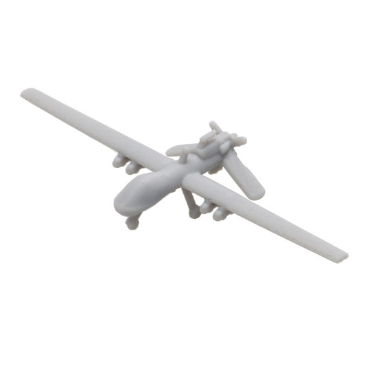 5PCS MQ-1C Unmanned Drone 1/2000 700 400 350 Scale Model Airplane Aerial Vehicle with Landing Gear Opening Wing Toys Display Parts