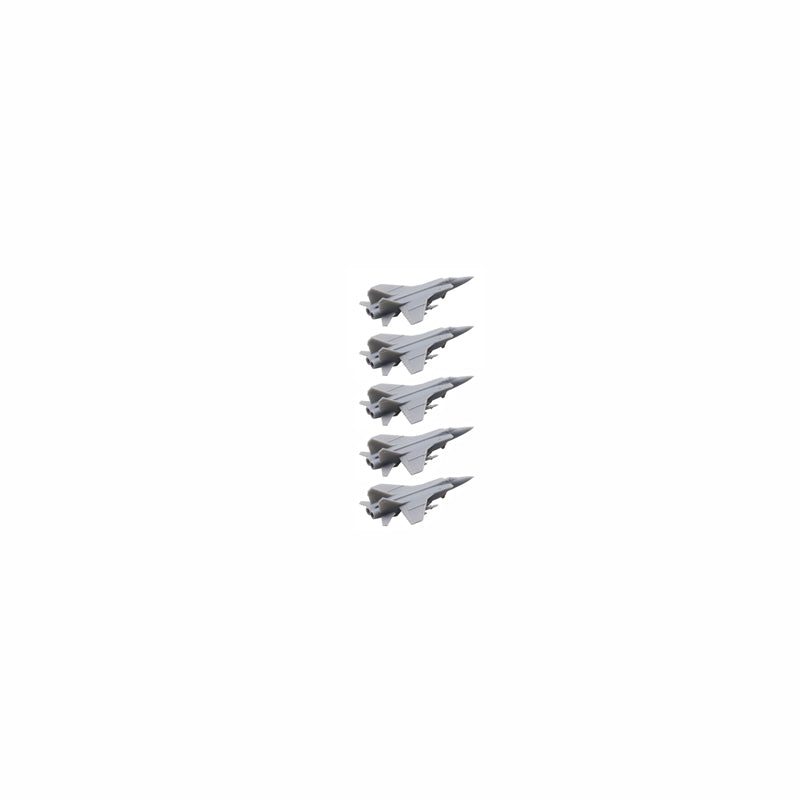 5PCS 1/2000 1/700 1/400 1/350 Scale Model Aircraft Mig-31 Interceptor Airplane Resin Parts for DIY Hobby Toys