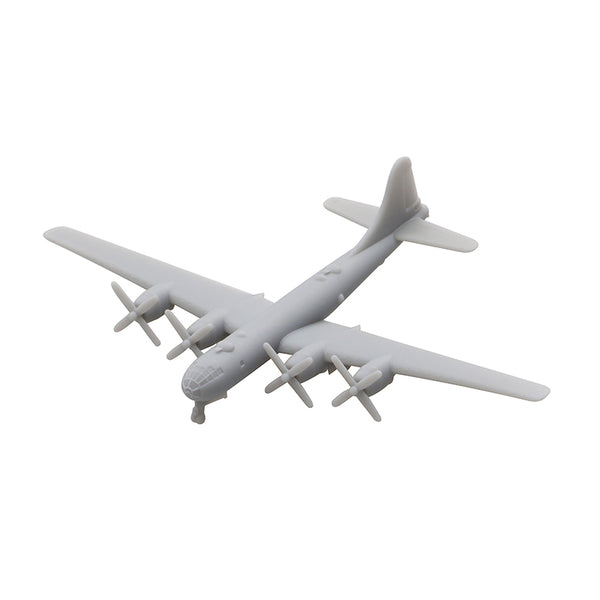 5PCS 1/2000 700 400 350 Scale Toys Model B-29 Bombardment Aircraft Resin Display Fighter Airplane with Landing Gear Opening Wing