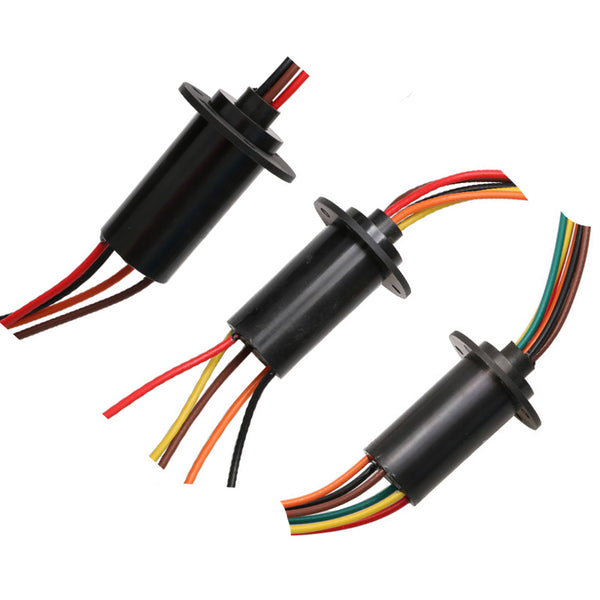 1PCS 30A High Current Wind Power Slipring Dia 31mm 4/5/6CH Conductive Slip Ring for Amusement Equipment Rotation Connector