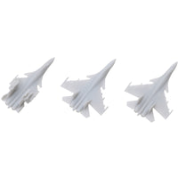 5PCS Su-33 Shipboard Aircraft Model 1/700 Resin Toys Carrier Borne Airplane Opeing Wing/Folding Wing/Flying Status Display Plane