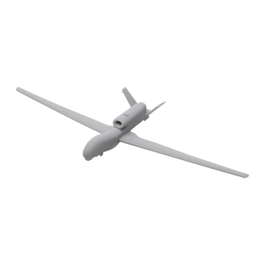 5PCS 1/2000 1/700 1/400 1/350 Scale RQ-4A Unmanned Aerial Vehicle with Landing Gear Opening Wing Resin Toys Airplane Model