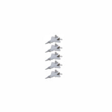 Load image into Gallery viewer, 5PCS F-22 Stealth Fighter Jet 1/2000 1/700 1/400 1/350 8mm 27mm 47.2mm 54mm Fighting Airplane Photosensitive Resin Model Fighter Aeroplane
