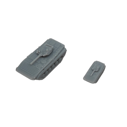 5PCS ZBD-86A Infantry Tank Model 1/350 1/700 Scale Resin Assembly Crawler Vehicle Tanks with Length 19.2mm/9.6mm Display Toys