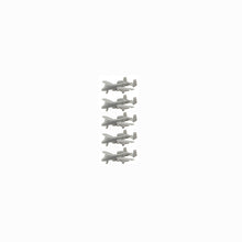 Load image into Gallery viewer, 5PCS A-10 Thunderbolt II Attack Aircraft 1/2000 1/700 1/400 1/350 Scale Model Resin Attacker Airplane with Landing Gear for DIY Hobbys
