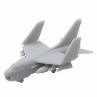 5PCS A-7 Attack Aircraft Model Proportional Airplane Toys 1/2000 700 400 350 Scale Attacker Plane with Landing Gear Folding Wing