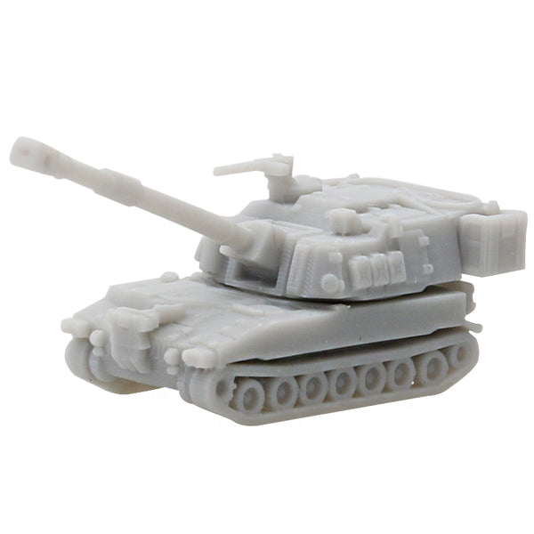 10PCS 1/2000 1/700 1/400 1/350 Scale M109A6 Model Self-propelled Howitzer 3D Printing Resin Toys Tank Length 4/15/26.2/30mm for DIY Hobby Collection