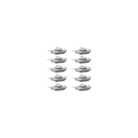 10PCS Russia T-72BM Main Battle Tank Model 1/2000 1/700 1/400 1/350 Scale Resin Assembly Display Toys Tanks Vehicle