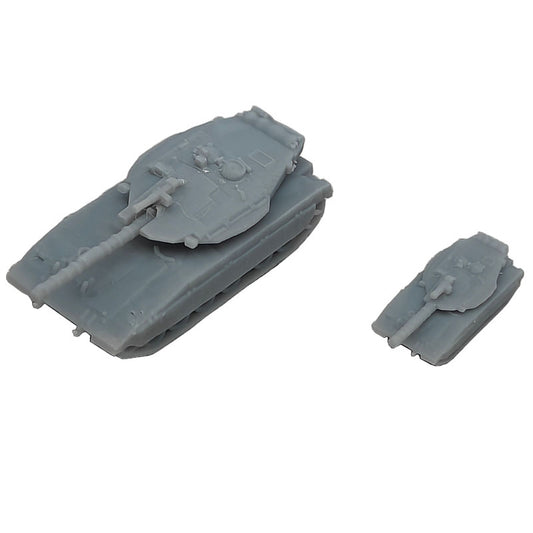 5PCS MK3 Model Main Battle Tank Length 26.1mm/13mm 1/350 1/700 Scale Resin Assembly Toys Crawler Vehicle for Hobbys Collection