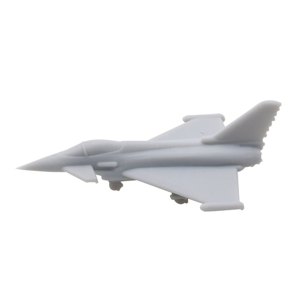 5PCS DIY Resin Model Toys Typhoon EF-2000 Fighter Aeroplane with Landing Gear Opening Wing 1/2000 700 400 350 Scale Battle-plane
