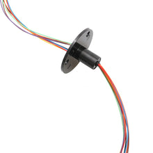 Load image into Gallery viewer, 1PCS Outer Dia 12.5mm Conductive Electric Brush Slip Ring 8CH 1.5A Collector Ring 360 Degree Rotation Ring Joint Connector
