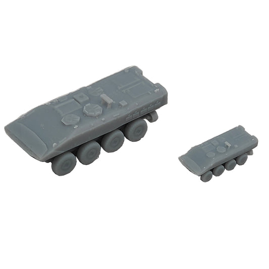 5PCS DIY Model Toys BAE System Amphibious Tank 1/350 1/700 Scale Length 23.2/11.6mm Resin Assembly Combat Vehicle