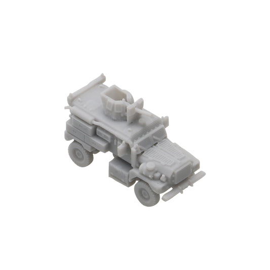 10PCS MRAP 4x4 Cougar Anti-mine Anti Ambush Vehicle 1/2000 700 400 350 Scale Length 2mm/8mm/14mm/16mm Resin Model Toys Car