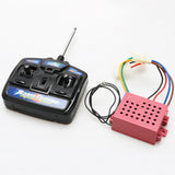 1Set Children Kids RC Electric Cars 27MHZ 4CH Remote Controller Kit 6V/12V Receiver Board Wireless Steering Control Parts