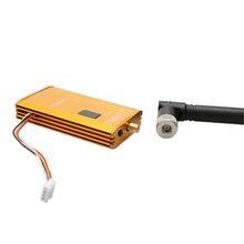 Load image into Gallery viewer, 1Set DC 12V 1.2G 2W Wireless Video Audio Digital Transmitter with Antenna Aerial Photography Transmission for RC FPV Drone
