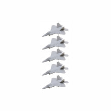 Load image into Gallery viewer, 5PCS F-22 Stealth Fighter Jet 1/2000 1/700 1/400 1/350 8mm 27mm 47.2mm 54mm Fighting Airplane Photosensitive Resin Model Fighter Aeroplane
