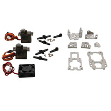 Load image into Gallery viewer, 1Set DJI O3 Camera Dual Axle Gimbal Bracket with Cooling Fan 4.8-5V 9G Servo Pan/Tilt Mount Stand for FPV Drone Head Tracker

