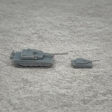 5PCS ZTZ-99A Model Main Battle Tank 1/350 1/700 Scale Resin Toys Armored Tanks Vehicle DIY Display Hobby Parts