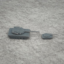 Load image into Gallery viewer, 5PCS 1/350 1/700 Scale ZTZ-96A Model Main Battle Tank 3D Printing Resin Toys Vehicle Length 26.9mm/13.4mm for Hobbys Display
