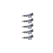 Load image into Gallery viewer, 5PCS French Mirage 2000 Fighter Jet Plane with Landing Gear Opening Wing 1/2000 700 400 350 Scale Resin Model Fighting Airplane
