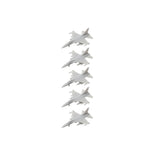 5PCS China IDF F-CK-1 Fighter Airplane Resin Model Battle-plane 1/2000 700 400 350 Scale DIY Toys Display Fighting Aircraft