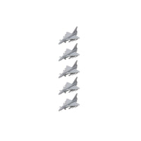 5PCS China J-10B Fighting Airplane 1/2000 700 400 350 Scale Resin Model Fighter Jet Plane with Landing Gear Opening Wing Toys Display Parts