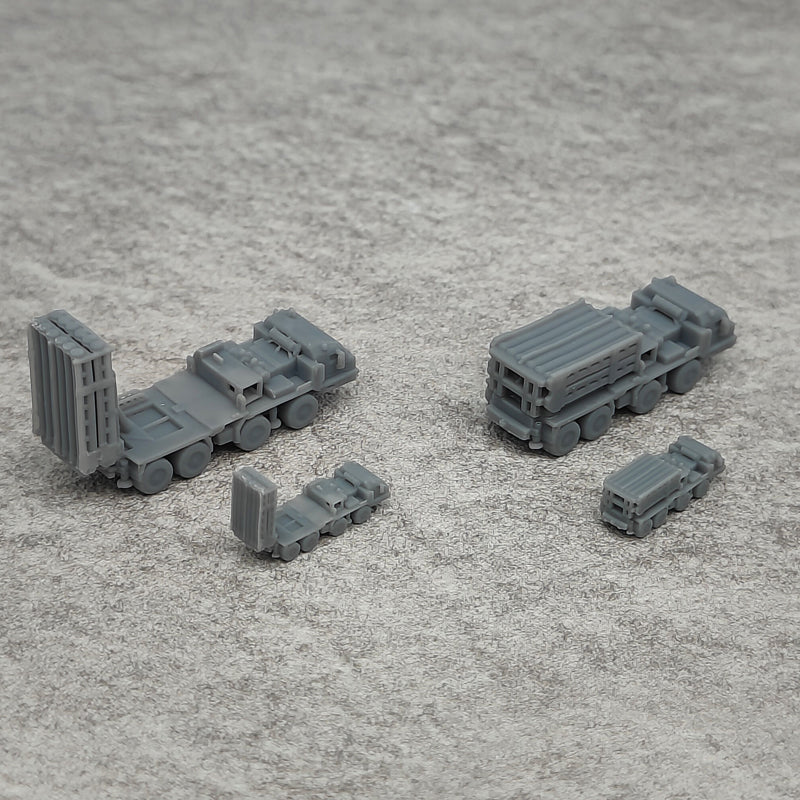 5PCS Resin Model S350 Air Defense Missile Launch/Transportation Status 1/350 1/700 Scale Toys Armored Tanks Vehicle